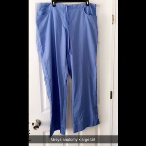 Greys anatomy scrub pants xlarge tall